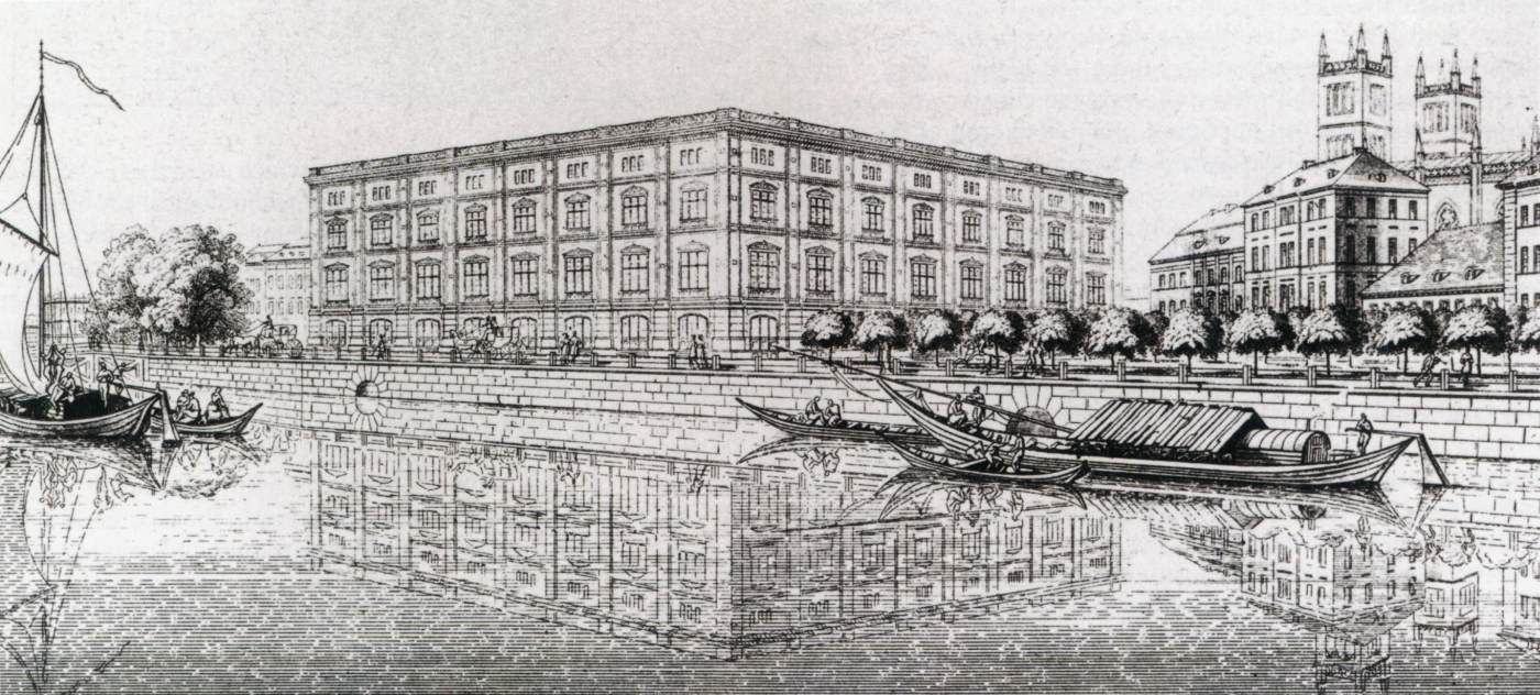 Design for the architectural academy in Berlin by SCHINKEL, Karl Friedrich