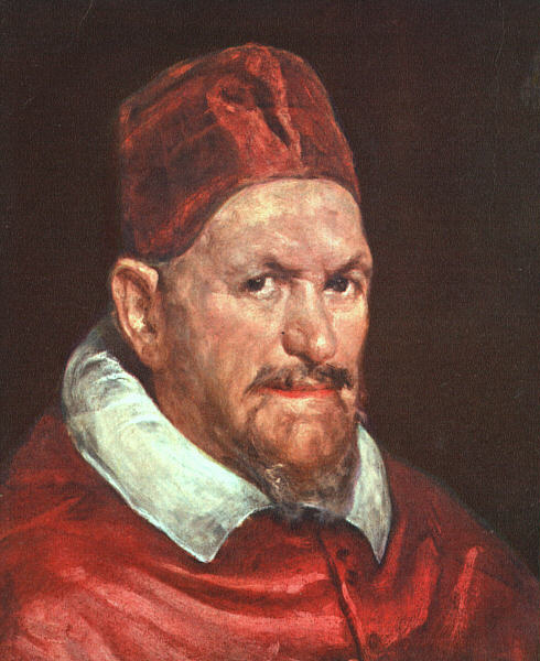 Pope Innocent X by VELÁZQUEZ, Diego Rodriguez de Silva y