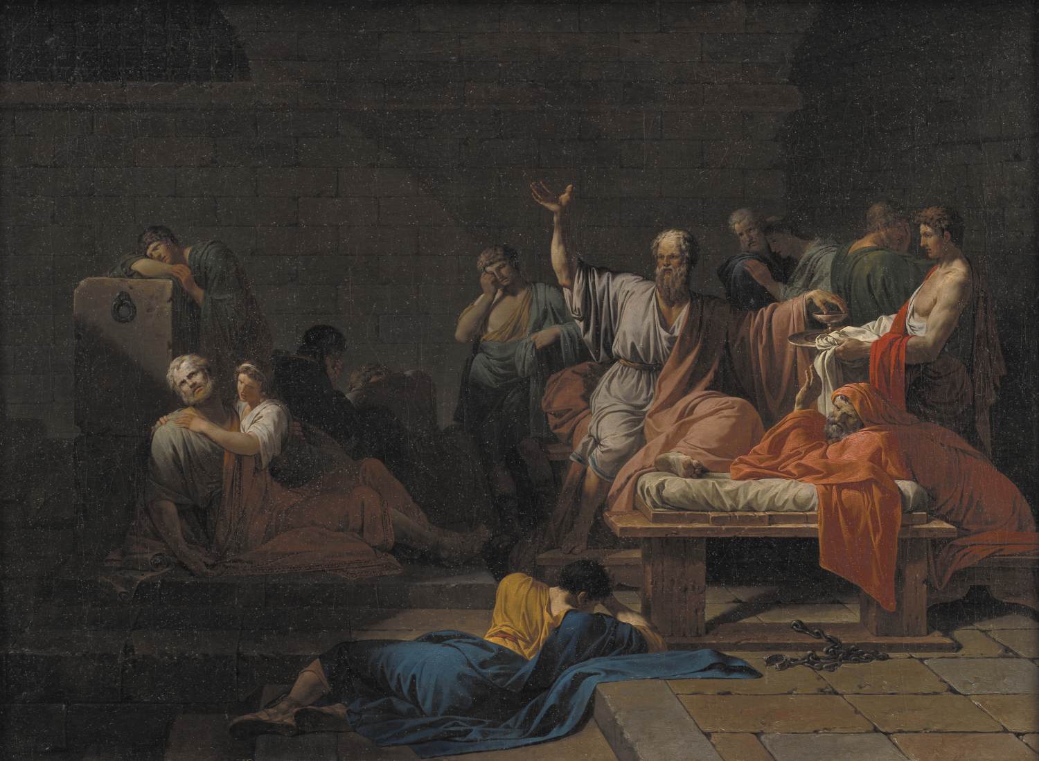 The Death of Socrates by PEYRON, Jean-François-Pierre