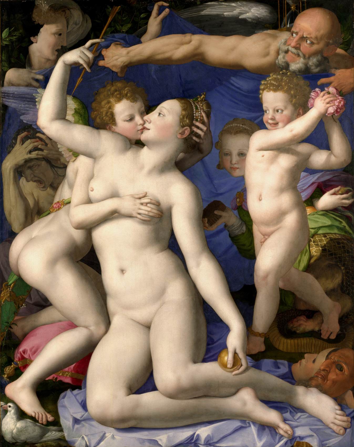 Venus, Cupid and Time (Allegory of Lust) by