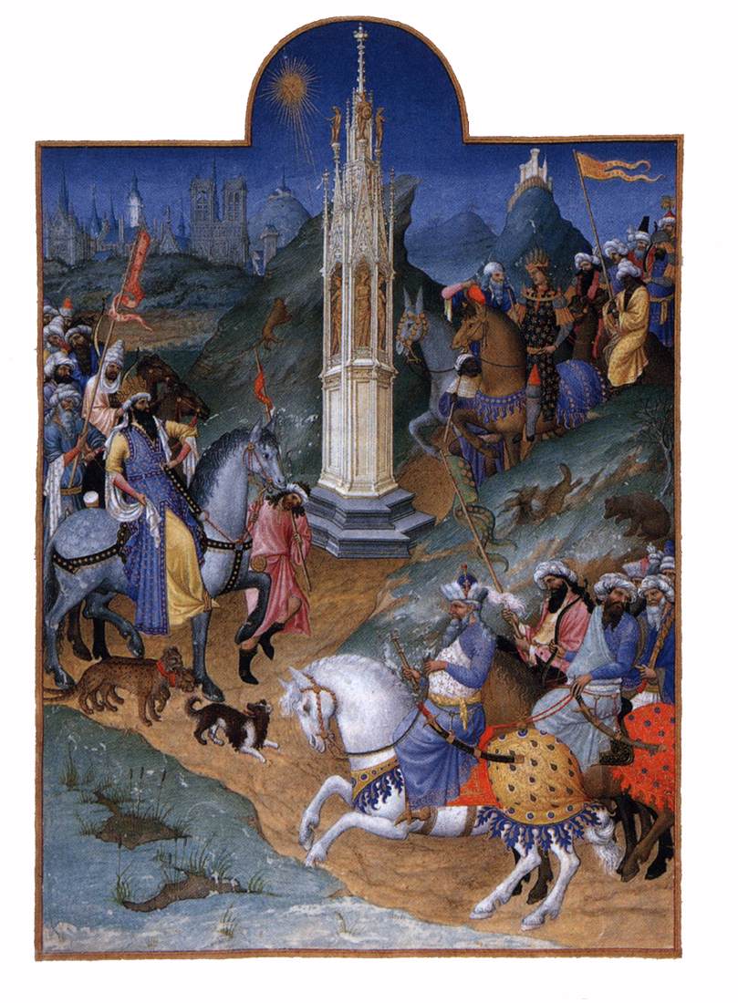 Les très riches heures du Duc de Berry by LIMBOURG brothers (Herman, Jean, Paul)