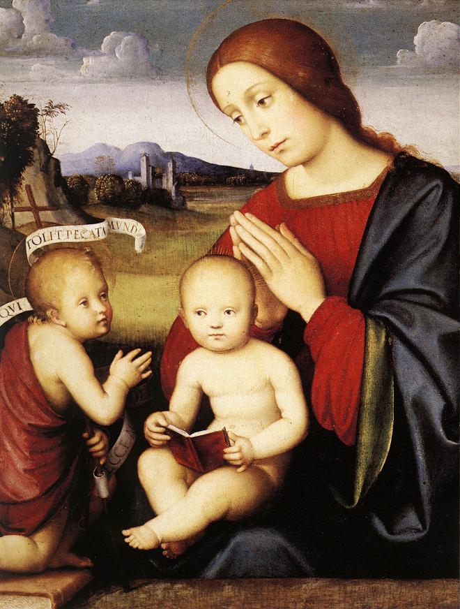 Madonna and Child with the Infant St John the Baptist by