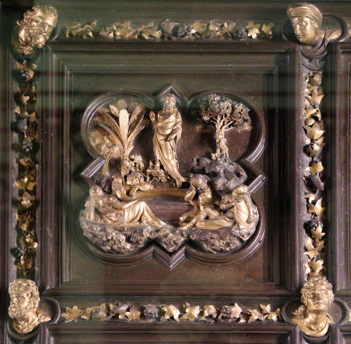 North doors panels: 19. Resurrection by GHIBERTI, Lorenzo