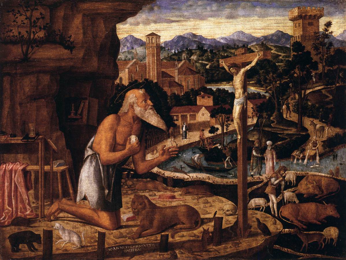 St Jerome in the Desert by