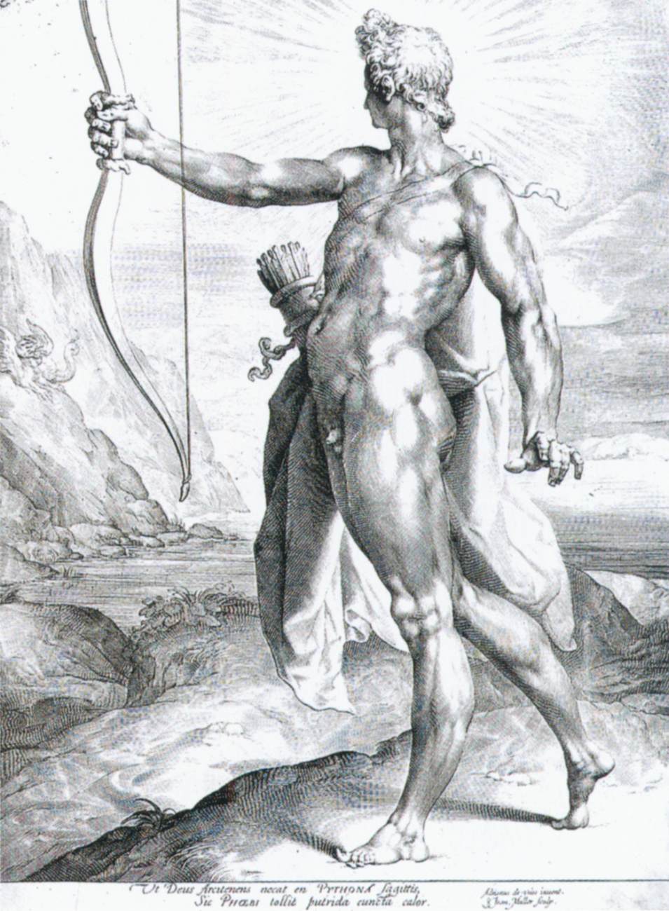 Apollo by MULLER, Jan Harmensz.