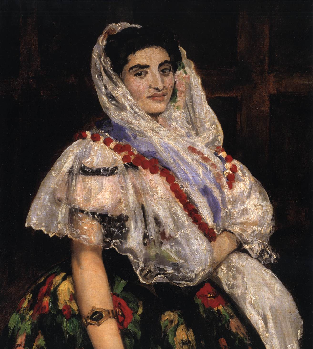 Lola de Valence (detail) by MANET, Edouard