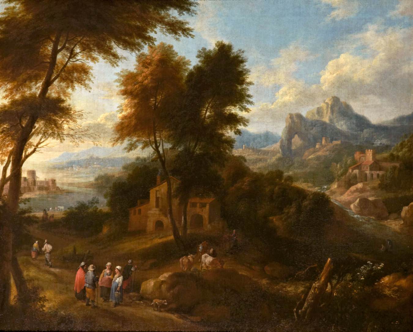 Extensive River Landscape by