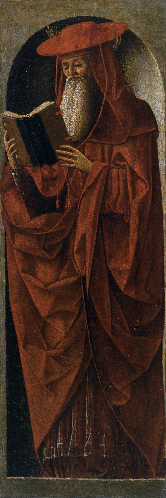 Griffoni Polyptych: St Jerome by ROBERTI, Ercole de'