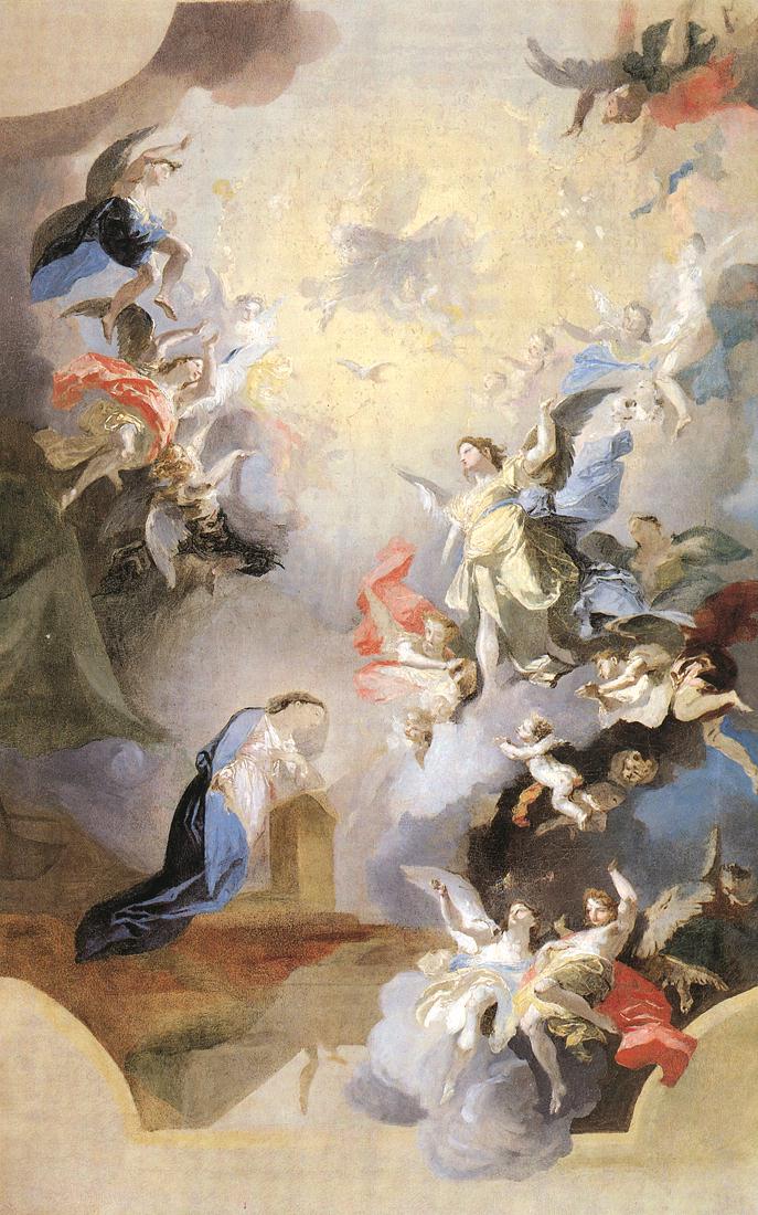 Annunciation (study) by