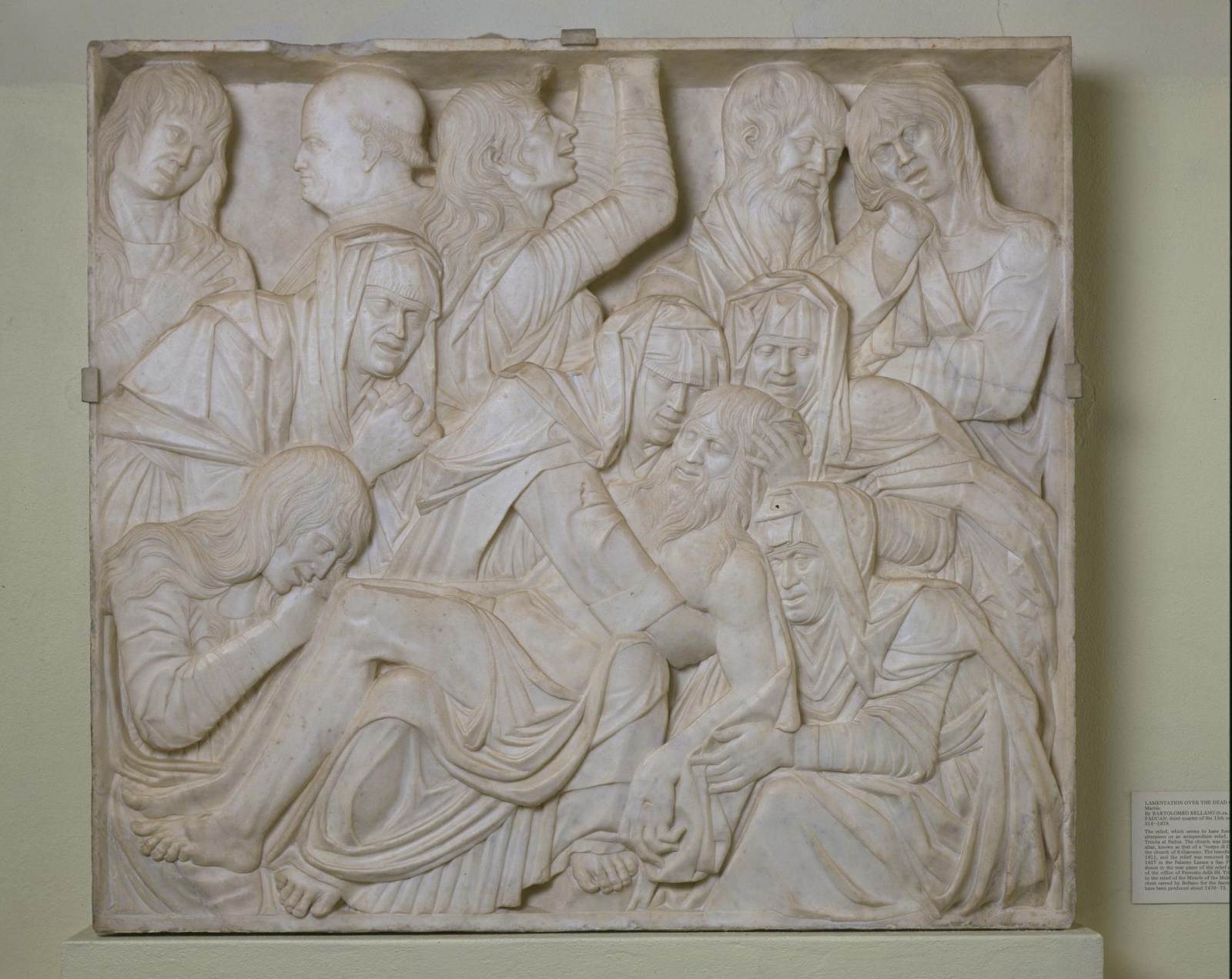 Lamentation over the Dead Christ by