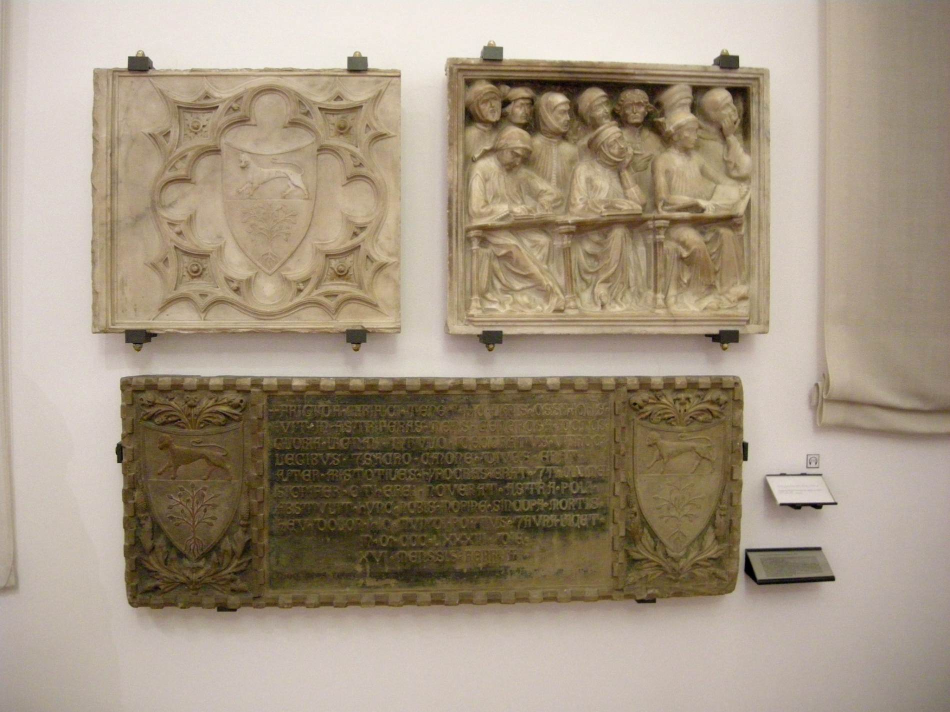 Tomb of Giovanni da Legnano (fragments) by DALLE MASEGNE, Jacobello