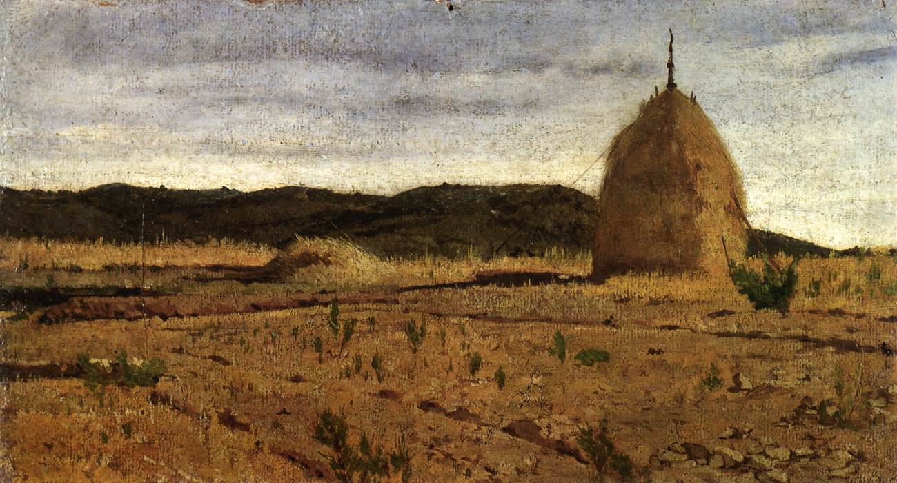 The Haystack by FATTORI, Giovanni