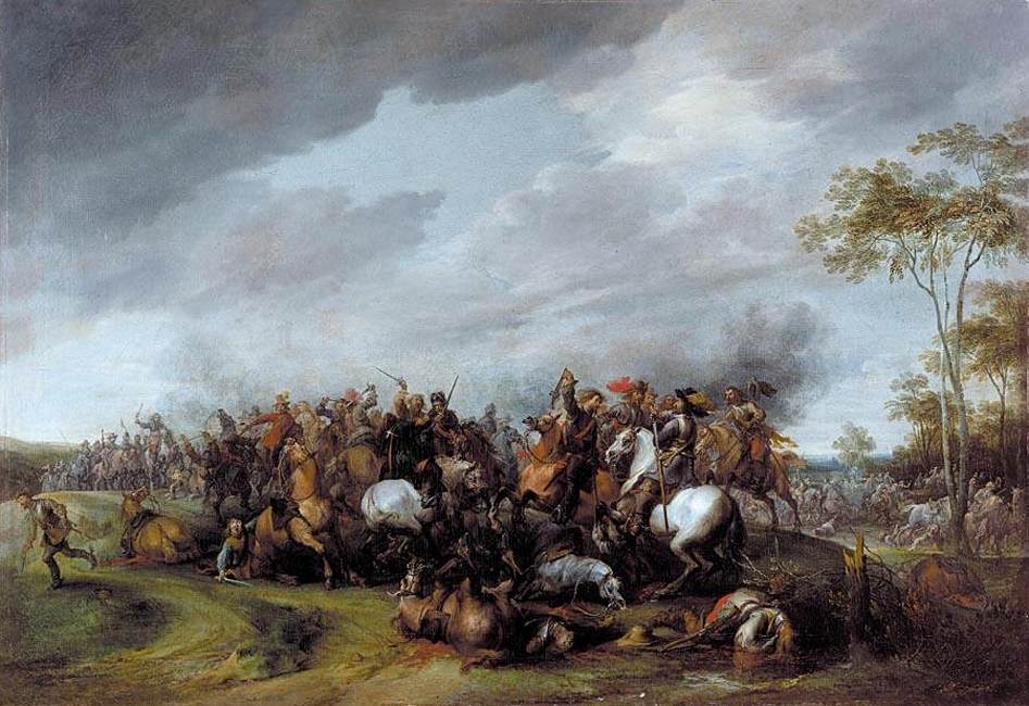 A Cavalry Engagement by SNAYERS, Pieter