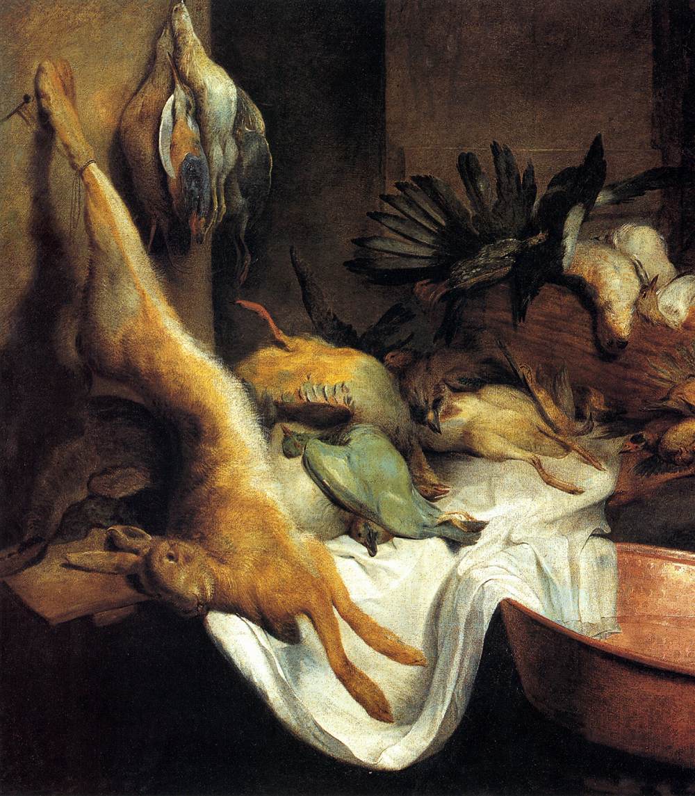 Still-Life with Game by ROOS, Jan