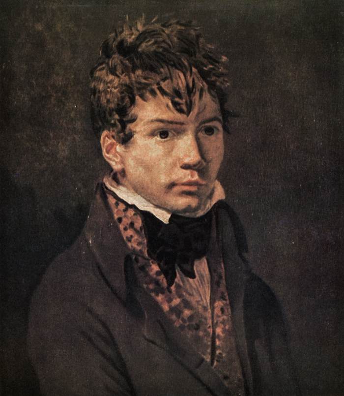 Portrait of Ingres by DAVID, Jacques-Louis