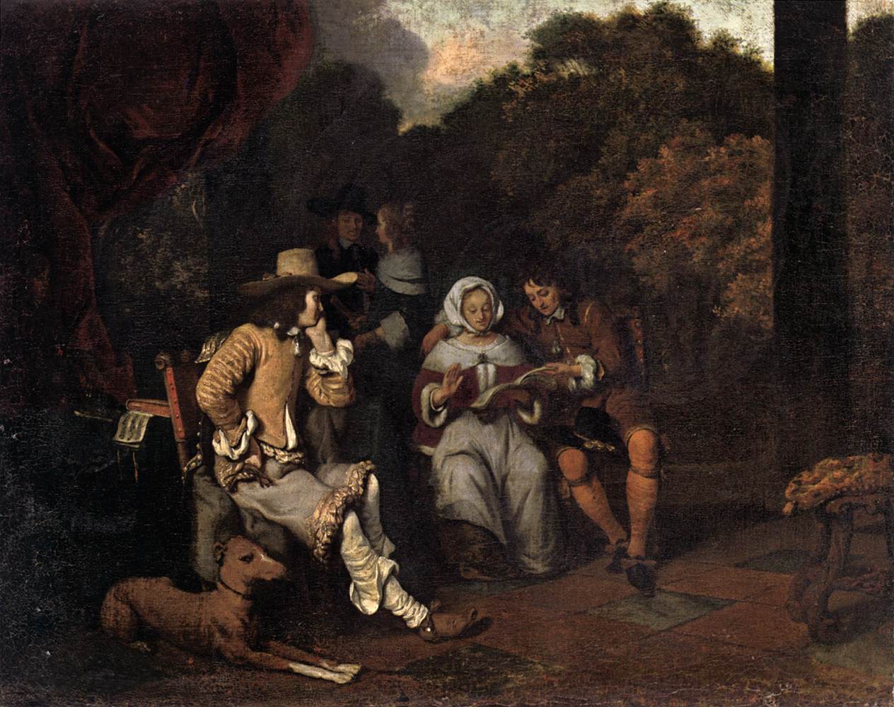 A Musical Party by EECKHOUT, Gerbrand van den