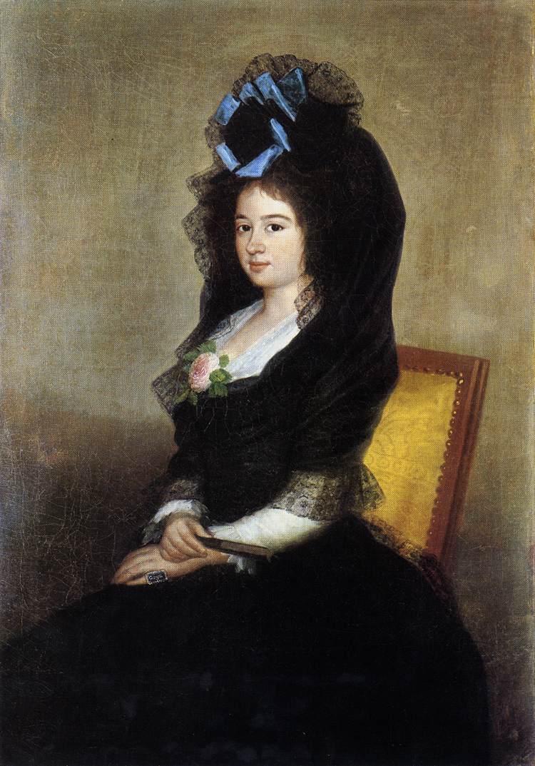 Dona Narcisa Baranana de Goicoechea by GOYA Y LUCIENTES, Francisco de