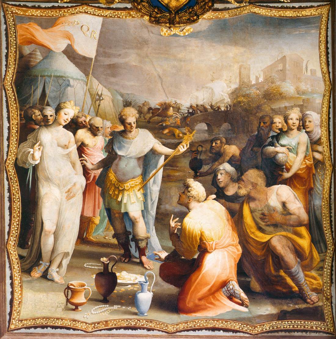 The Continence of Scipio by BECCAFUMI, Domenico