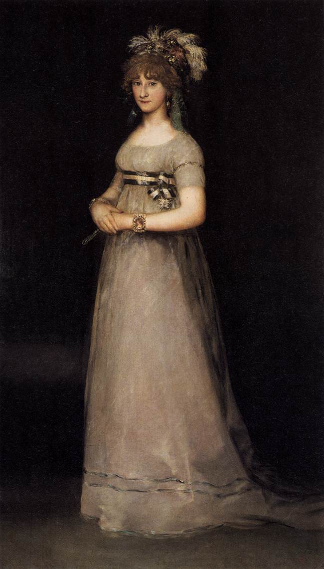 Portrait of the Countess of Chinchón by GOYA Y LUCIENTES, Francisco de