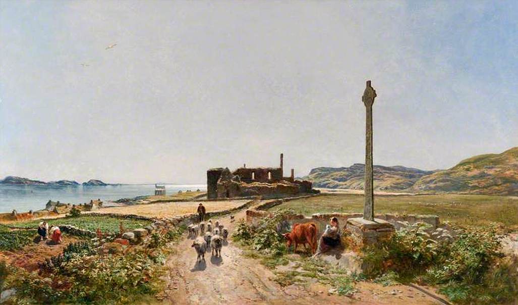 A Sunny Day in Iona by BOUGH, Samuel