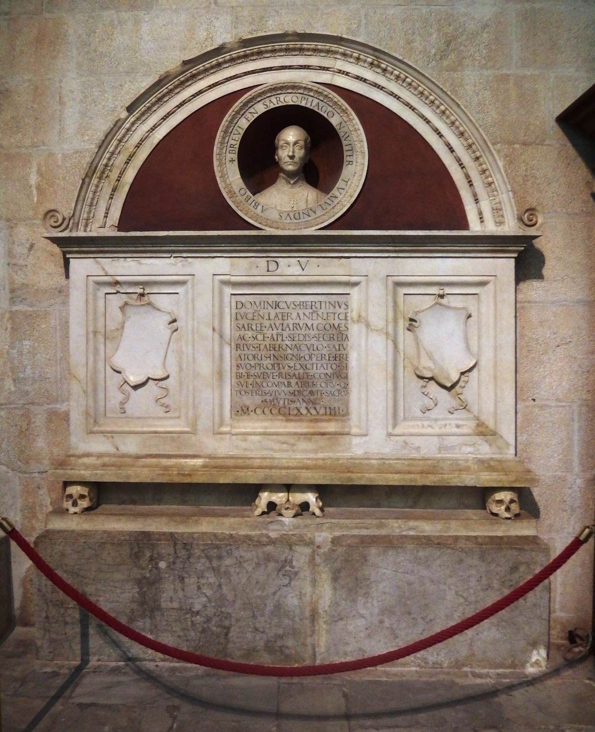 Tomb of Domenico Bertini by CIVITALE, Matteo