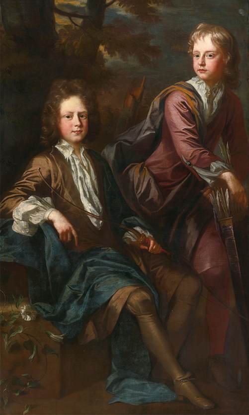 Portrait of Thomas and George Dashwood by CLOSTERMAN, John