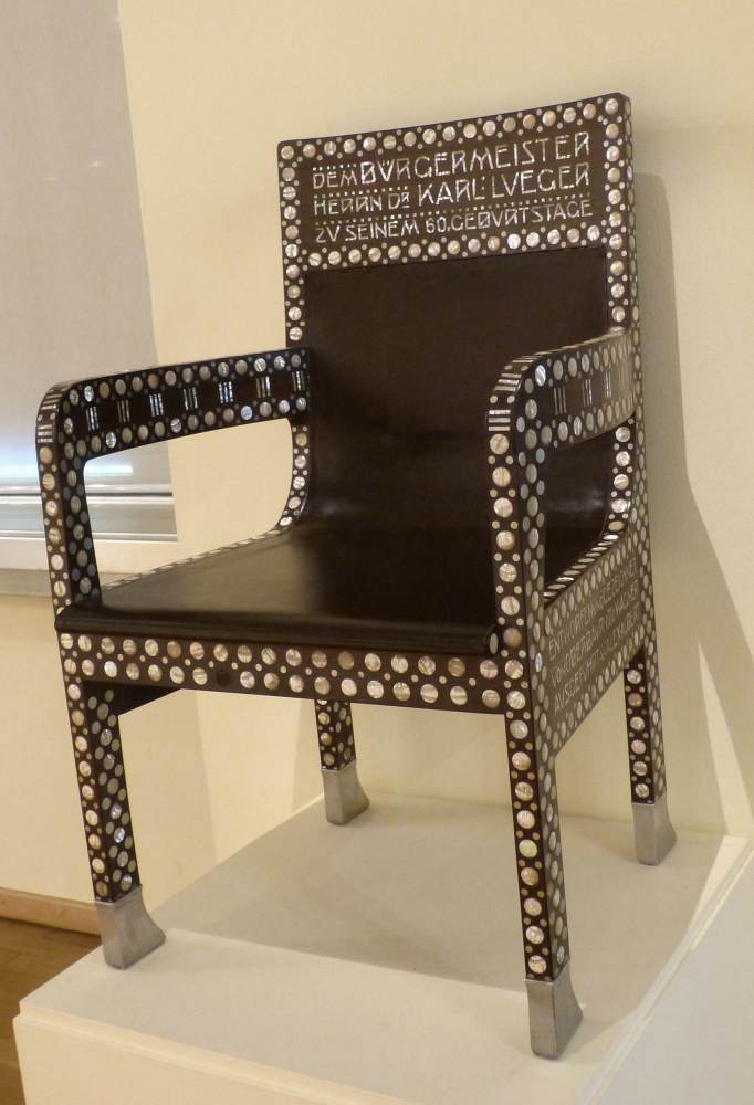 Armchair by WAGNER, Otto