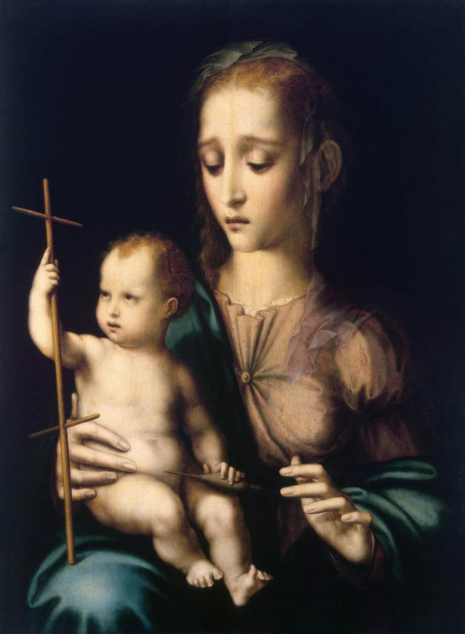 Madonna with the Child by MORALES, Luis de