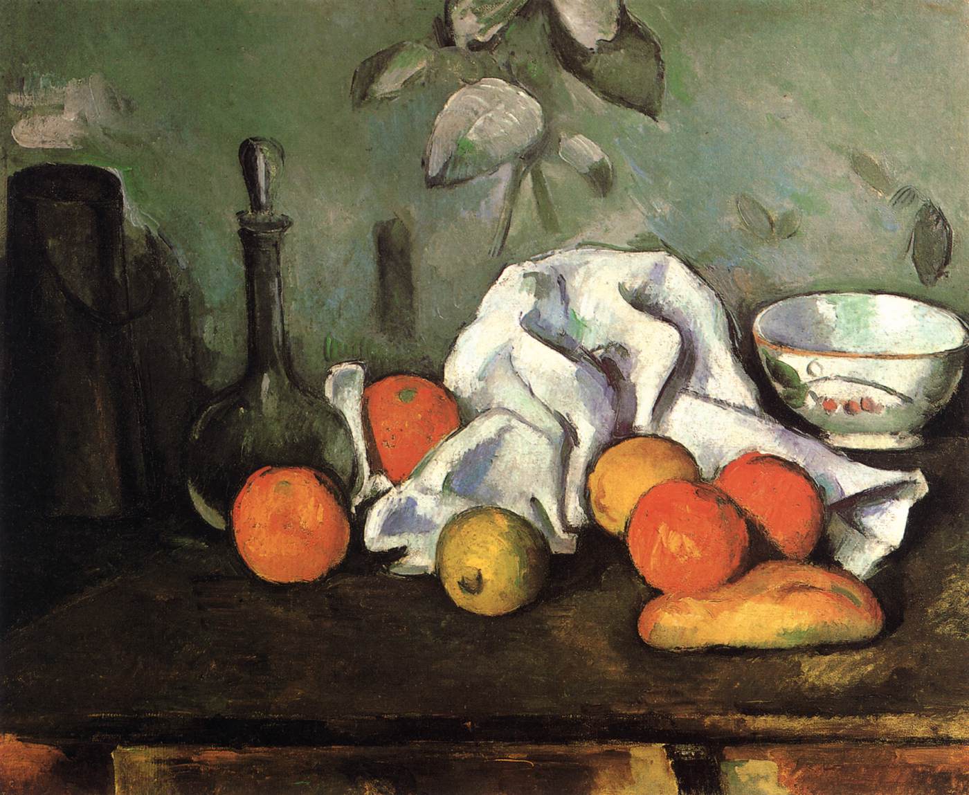 Still-Life with Fruit by CÉZANNE, Paul