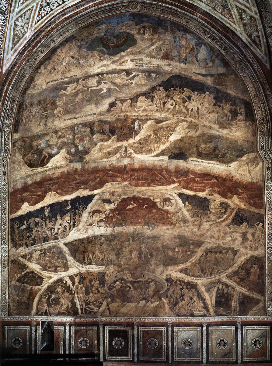 Hell (north wall) by NARDO DI CIONE