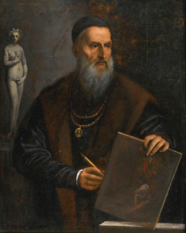 Portrait of Titian by