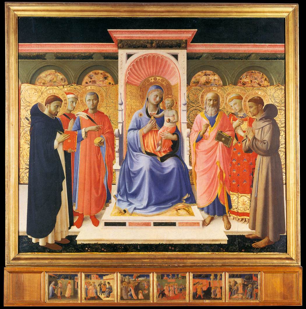 Annalena Altarpiece by ANGELICO, Fra