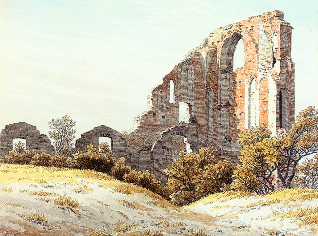 The Ruins of Eldena by FRIEDRICH, Caspar David