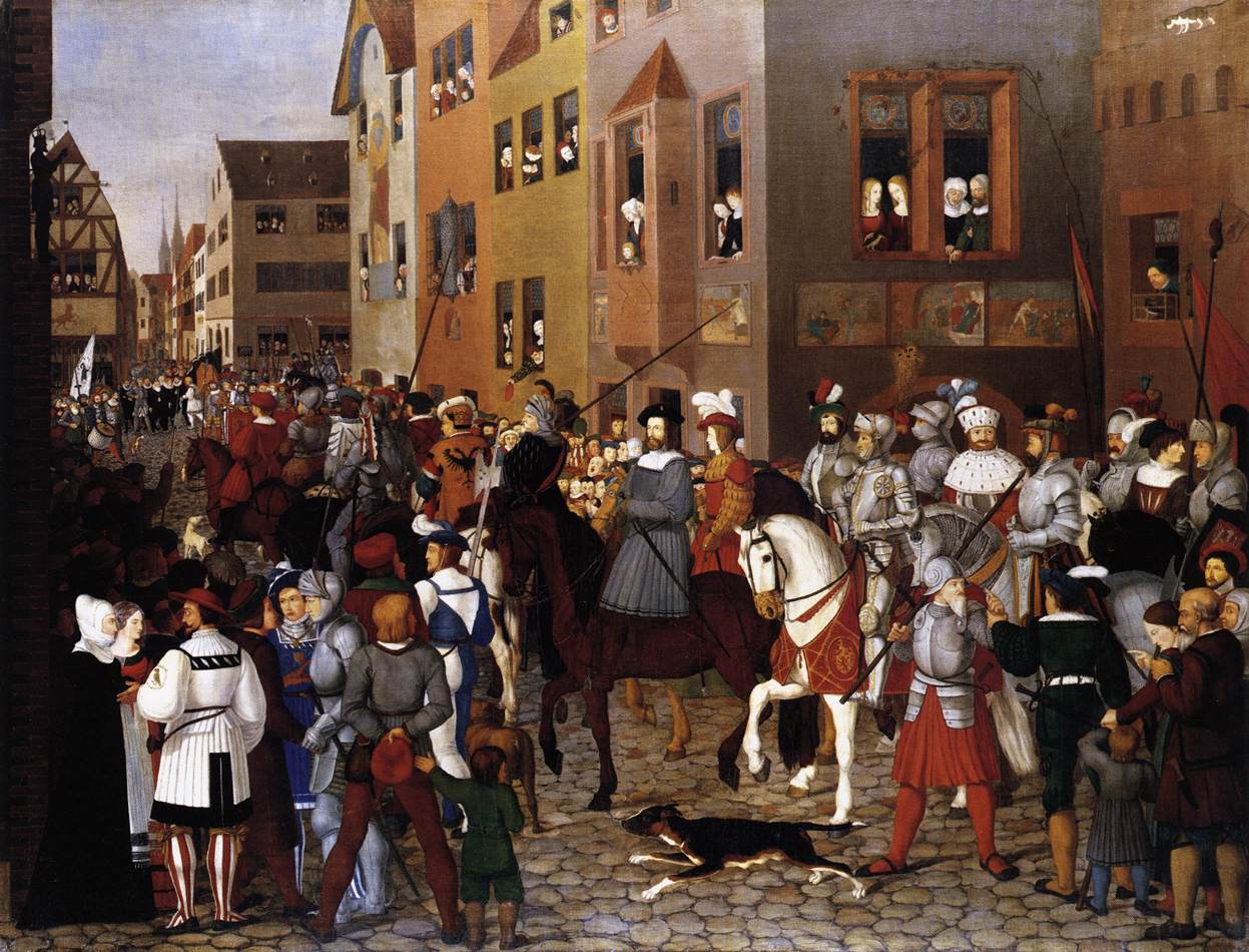 The Entry of Emperor Rudolf of Habsburg into Basel by