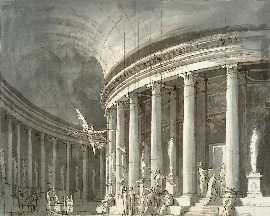 Stage-set Design by GONZAGA, Pietro di Gottardo