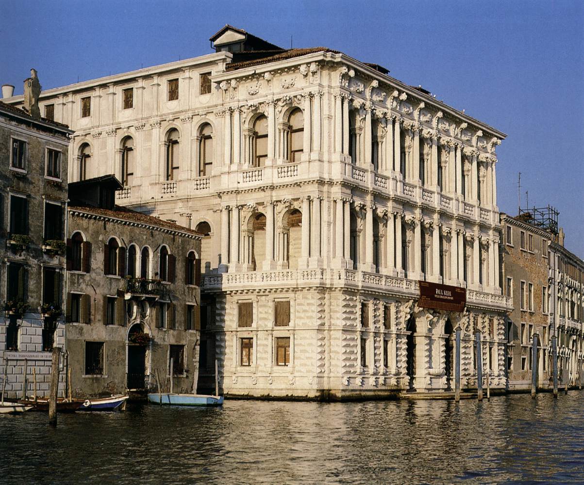 Ca' Pesaro: View from the Canal Grande by