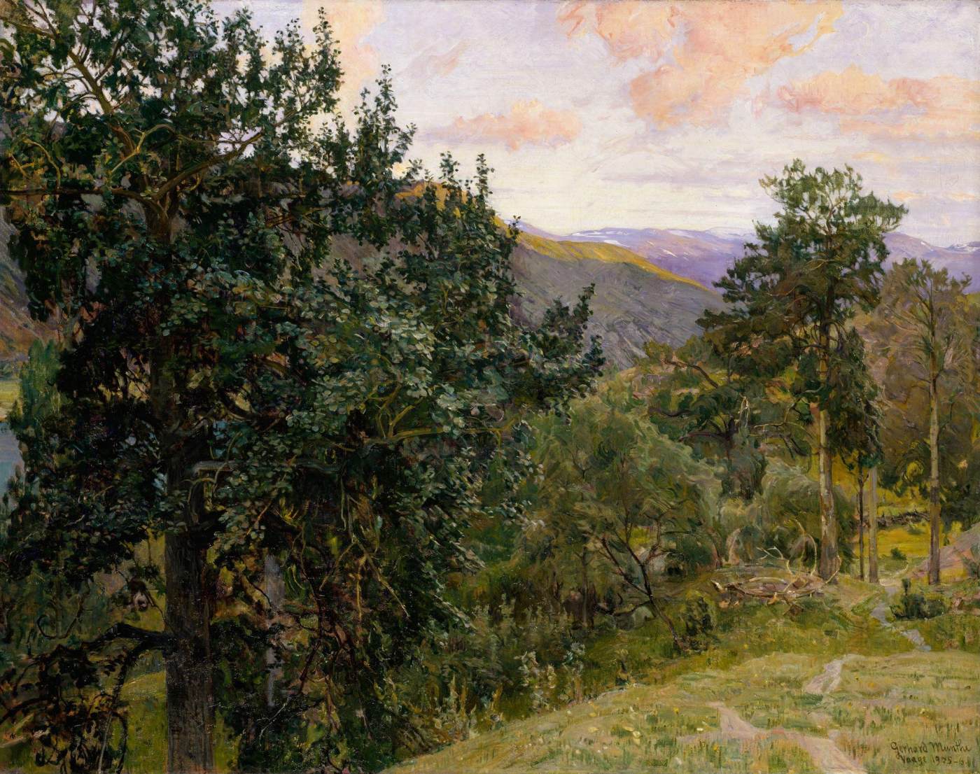 View from Vågå by MUNTHE, Gerhard