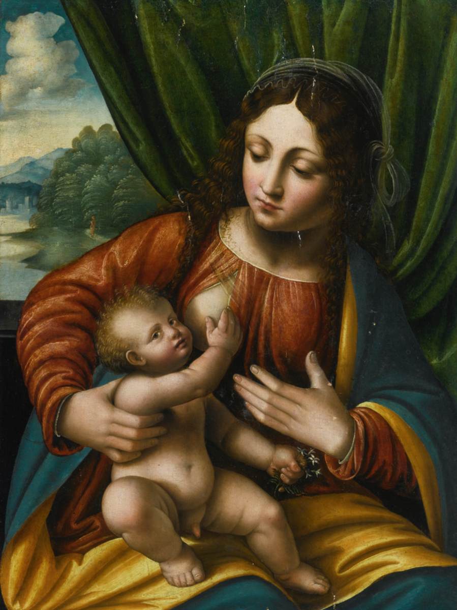 Virgin and Child by MAGNI, Cesare