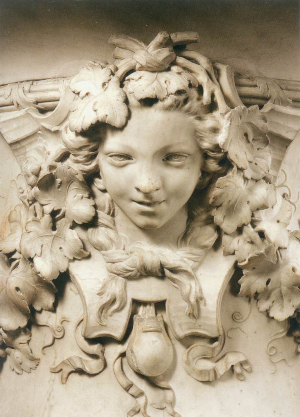 Monumental vase on the theme of autumn (detail) by PIGALLE, Jean-Baptiste