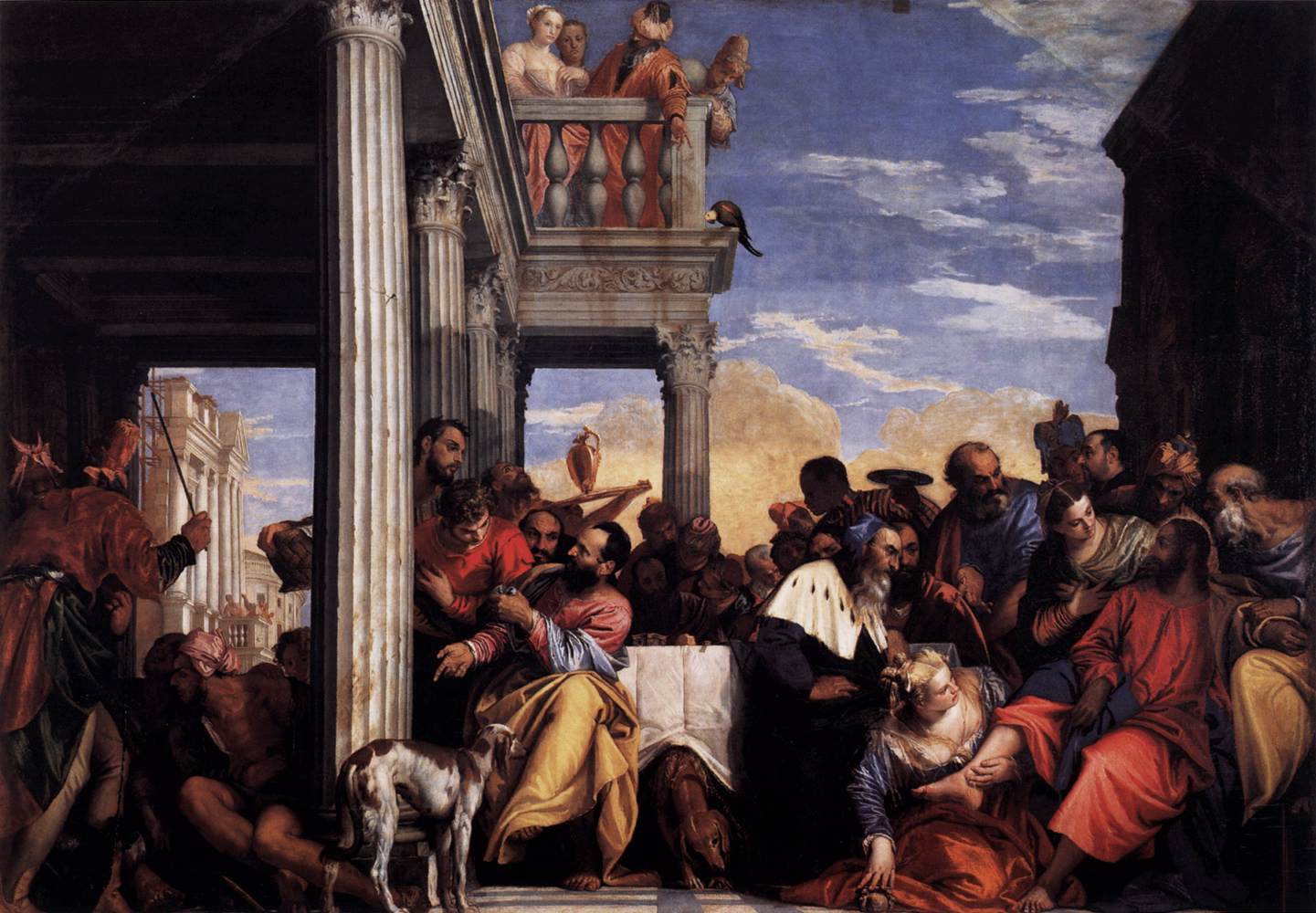 Feast in the House of Simon by VERONESE, Paolo