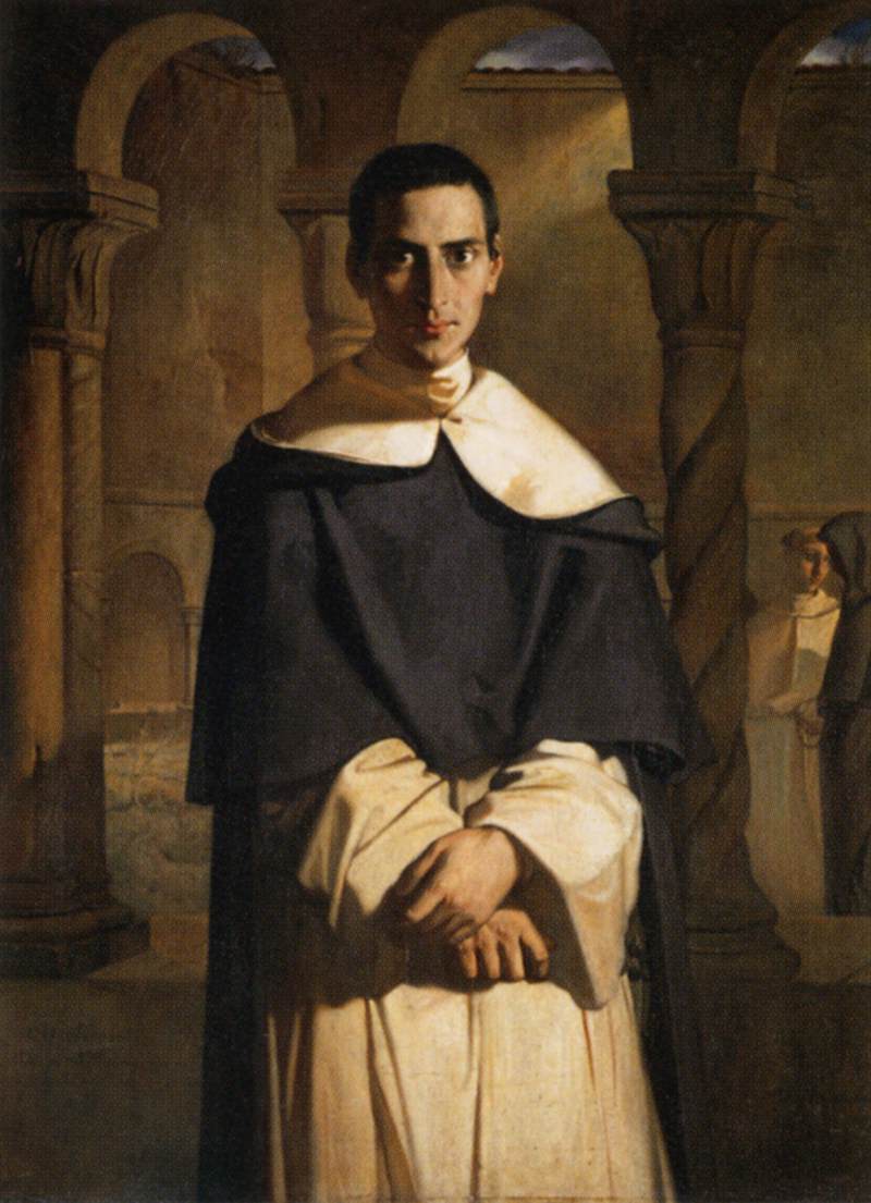 Reverend Father Dominique Lacordaire by CHASSÉRIAU, Théodore