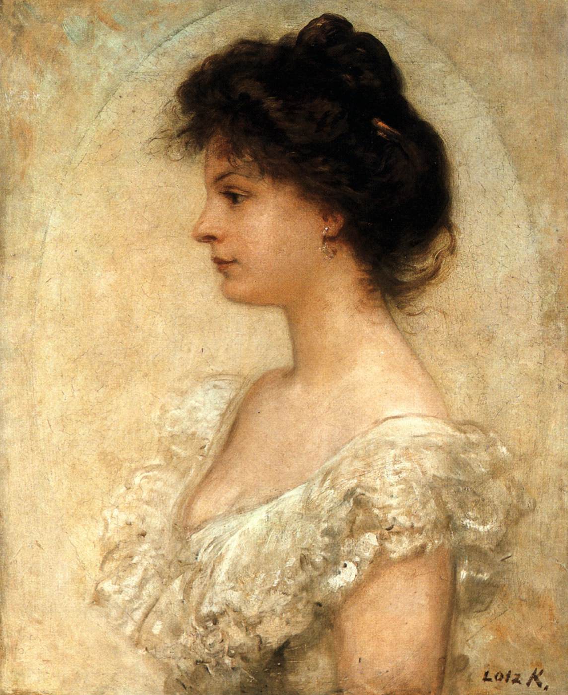 Portrait of Kornélia Lotz by