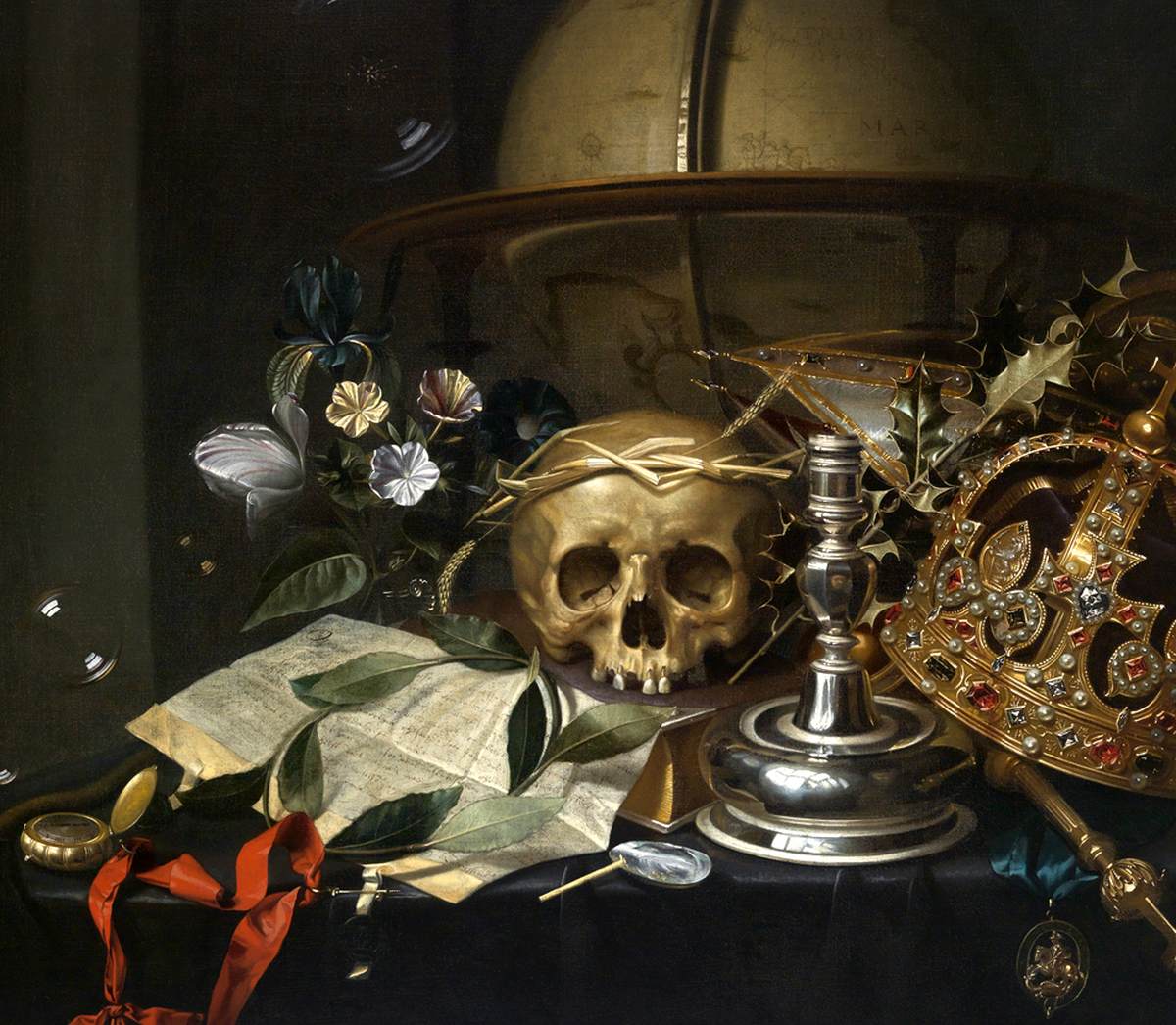 Vanitas Still-Life by