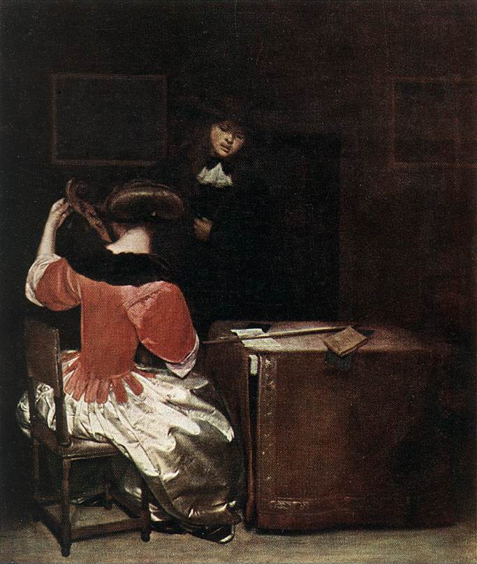 The Music Lesson by TERBORCH, Gerard