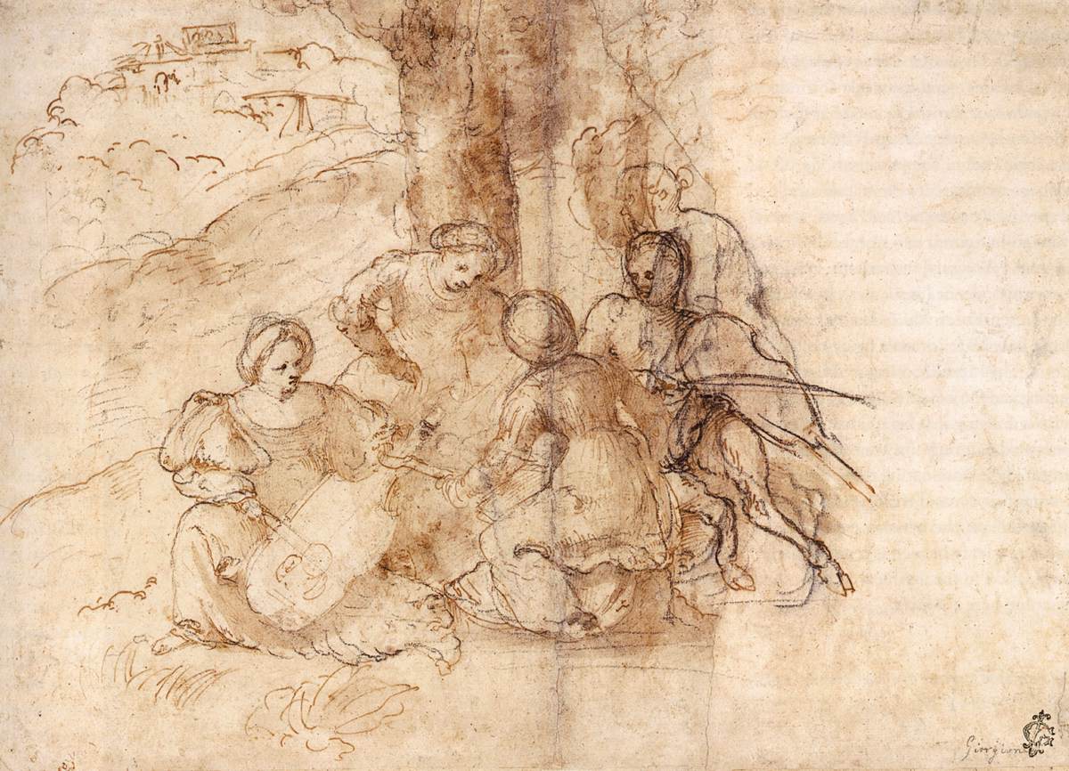 Concert Champêtre by ROMANINO, Girolamo