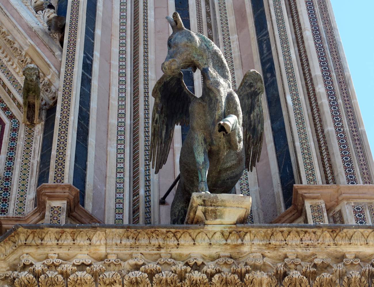 The Winged Bull: Symbol of St Luke by MAITANI, Lorenzo