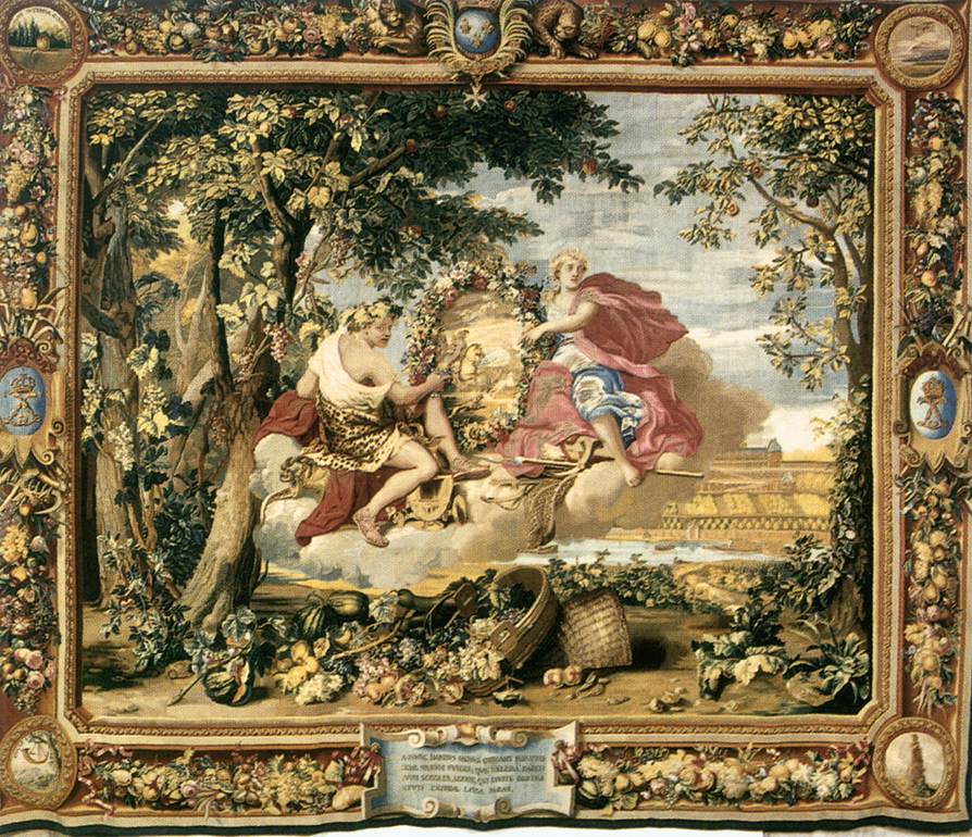 The Seasons: Autumn by LE BRUN, Charles