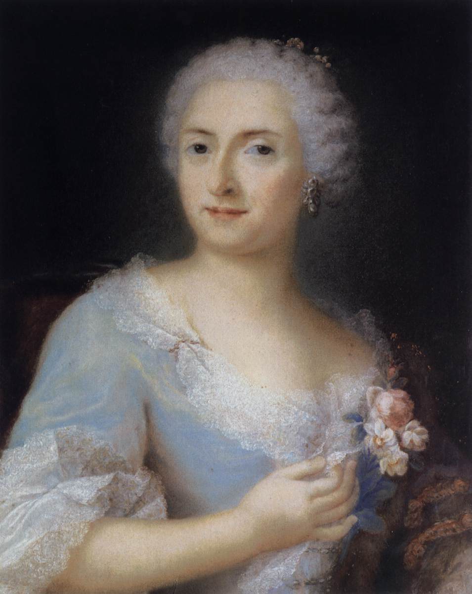 Portrait of a Lady by CARRIERA, Rosalba