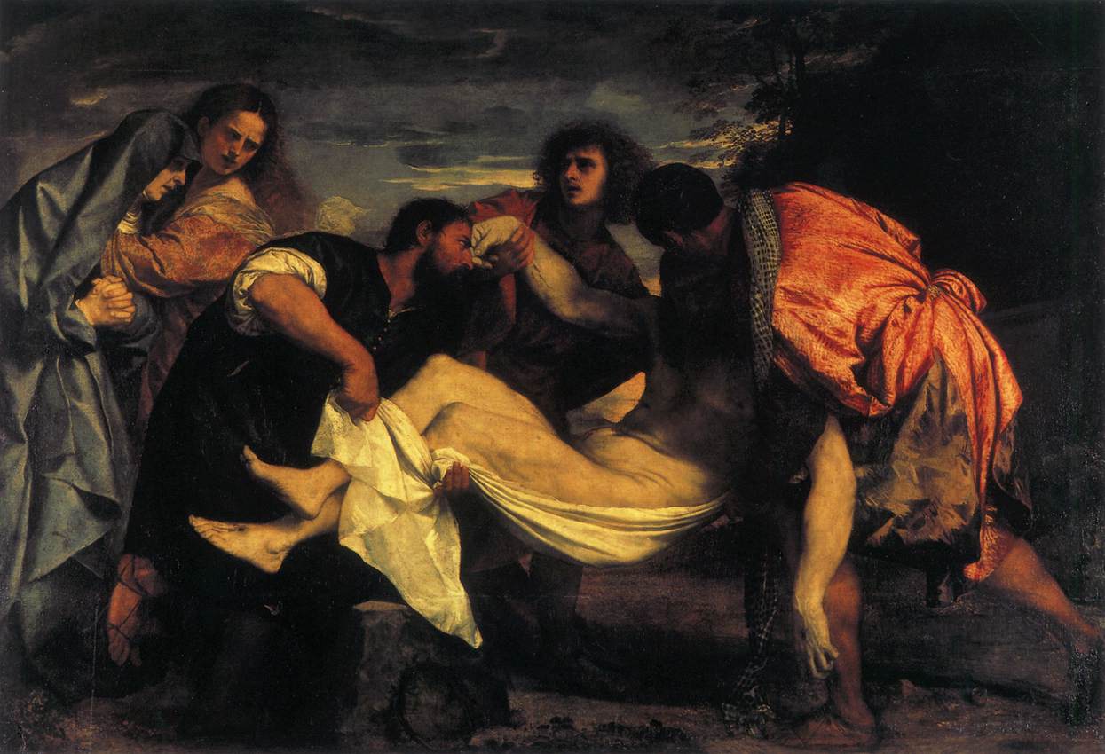 Entombment of Christ by TIZIANO Vecellio