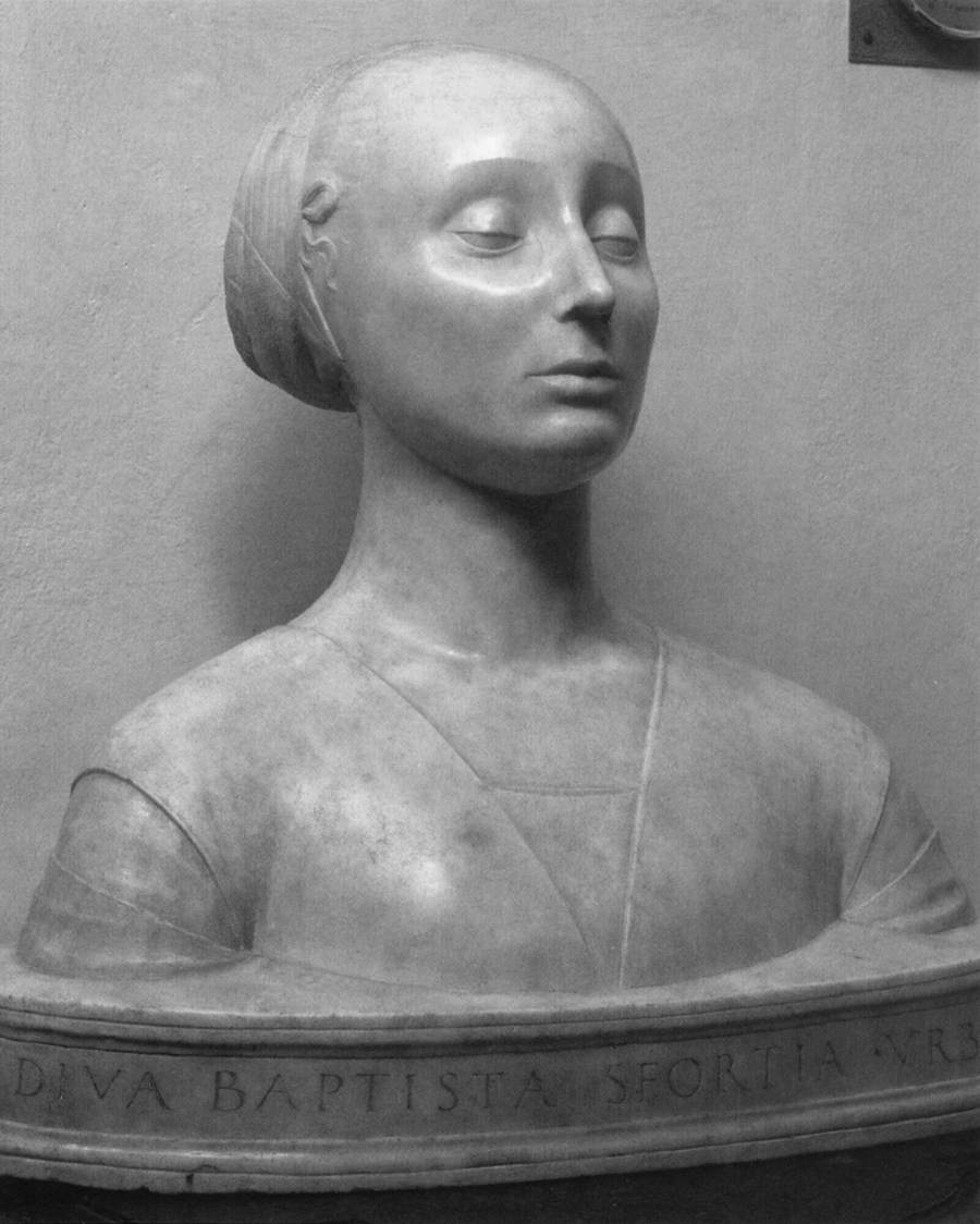 Battista Sforza by LAURANA, Francesco